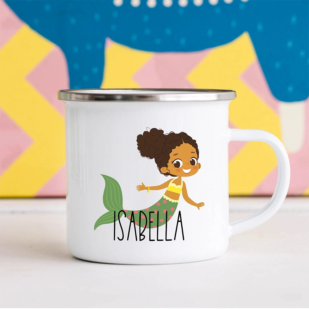 Care instructions for custom kids mug—dishwasher safe top rack recommended