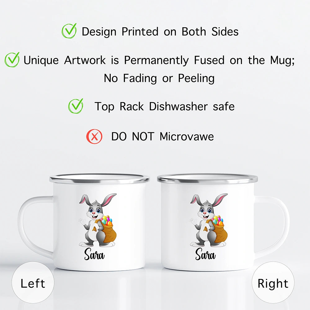 Care instructions for personalized kids mugs