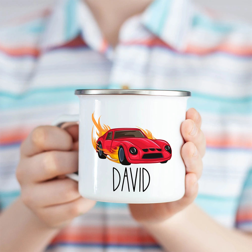 Care instructions for custom kids mug – dishwasher safe top rack recommended