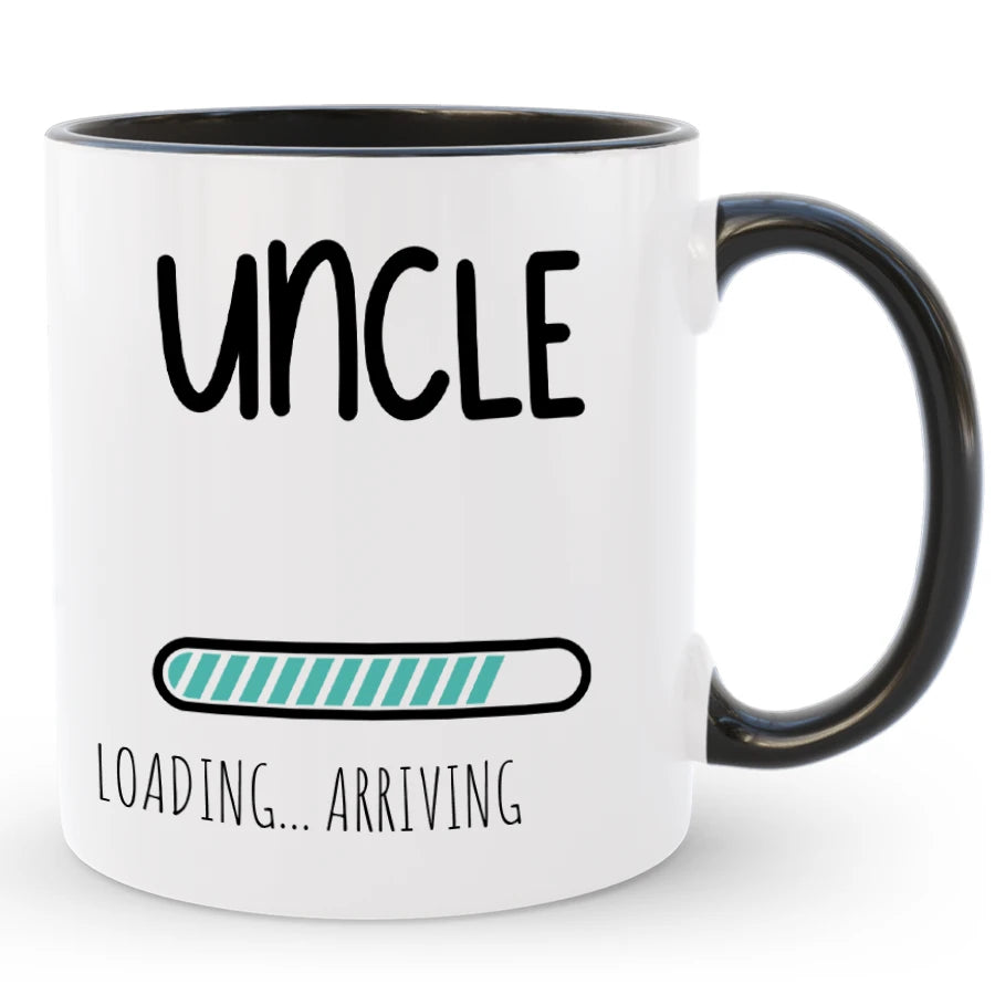 Personalized New Uncle Gift, Uncle to Be Pregnancy Announcement Mug