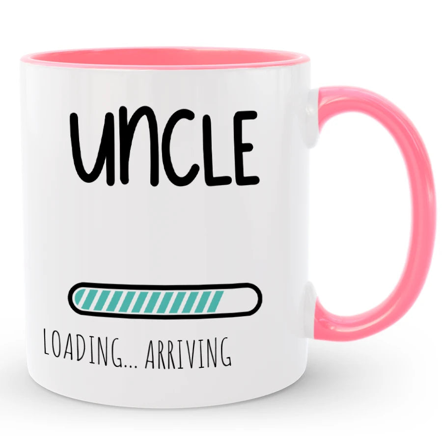 Personalized New Uncle Gift, Uncle to Be Pregnancy Announcement Mug