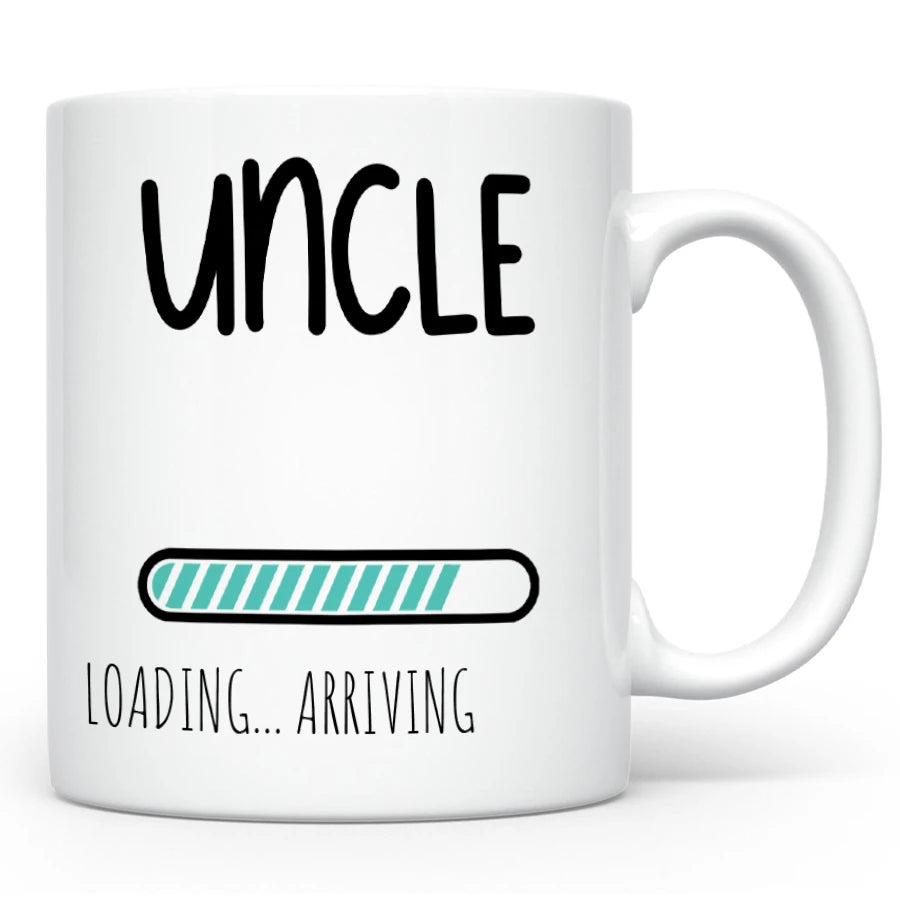 Personalized New Uncle Gift, Uncle to Be Pregnancy Announcement Mug