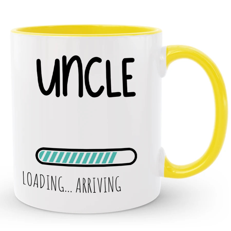 Personalized New Uncle Gift, Uncle to Be Pregnancy Announcement Mug