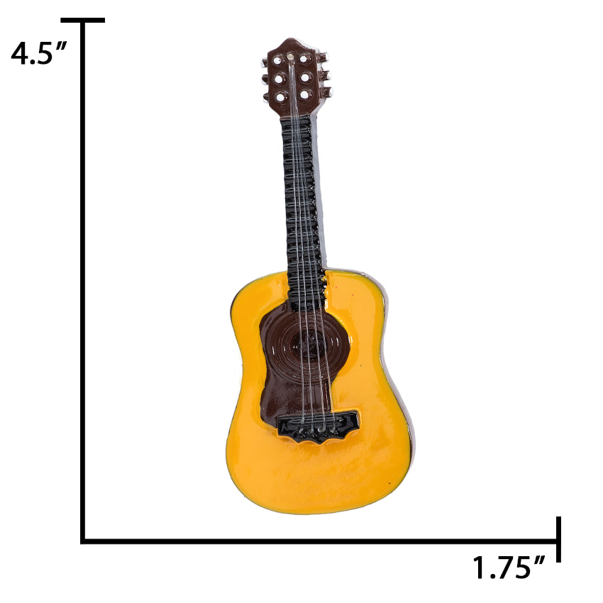 Personalized Acoustic Guitar Music Christmas Ornament