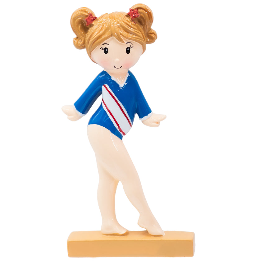 Personalized Gymnastics Christmas Ornament - Gymnast Girl 2025