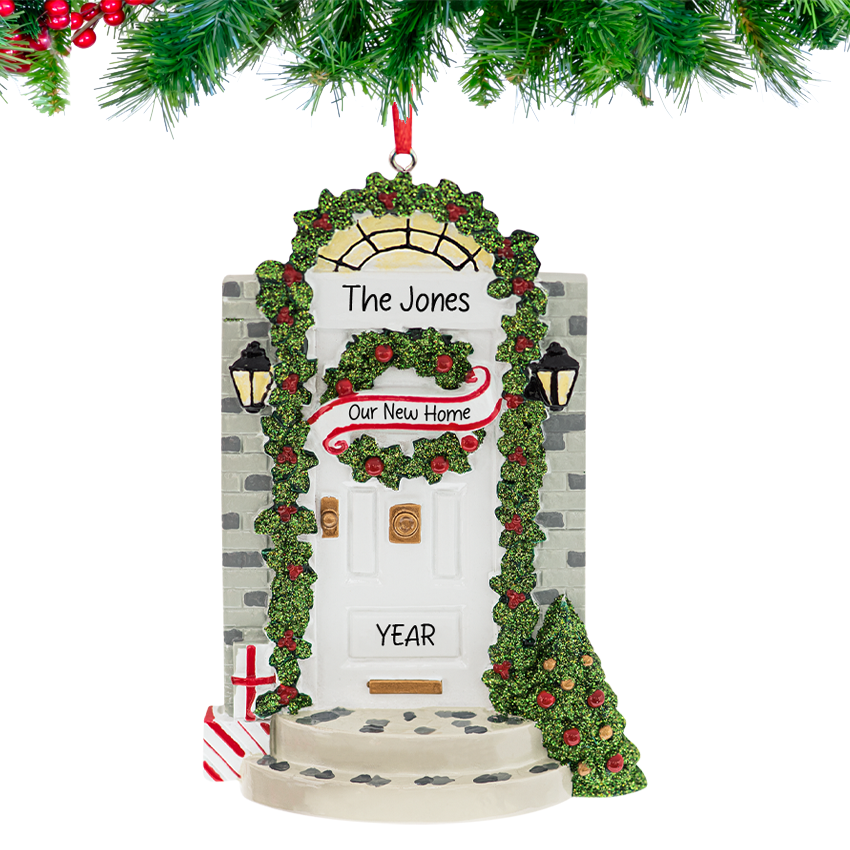 Personalized Our New Home Christmas Ornament