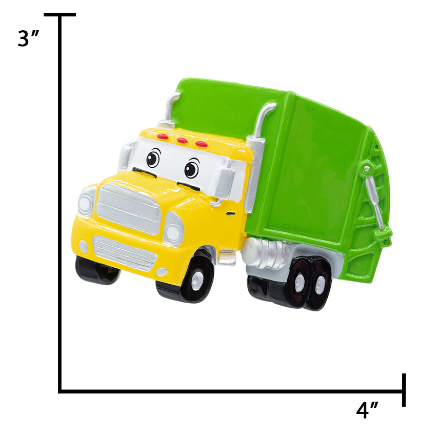 Garbage Truck Christmas Ornament