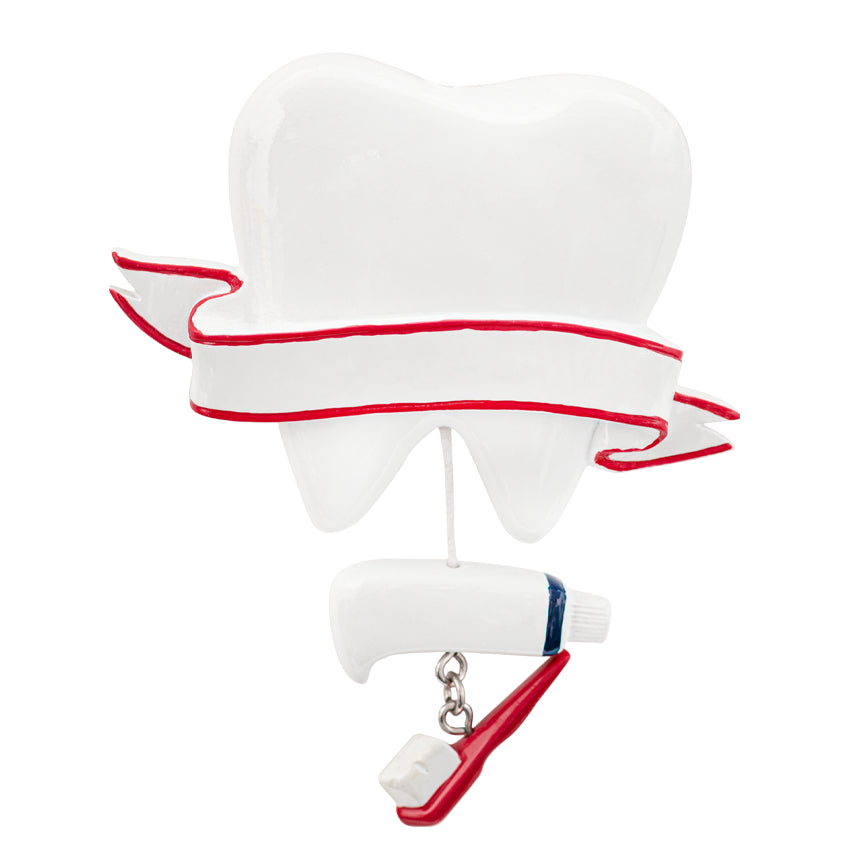 Personalized Dentist Christmas Ornament