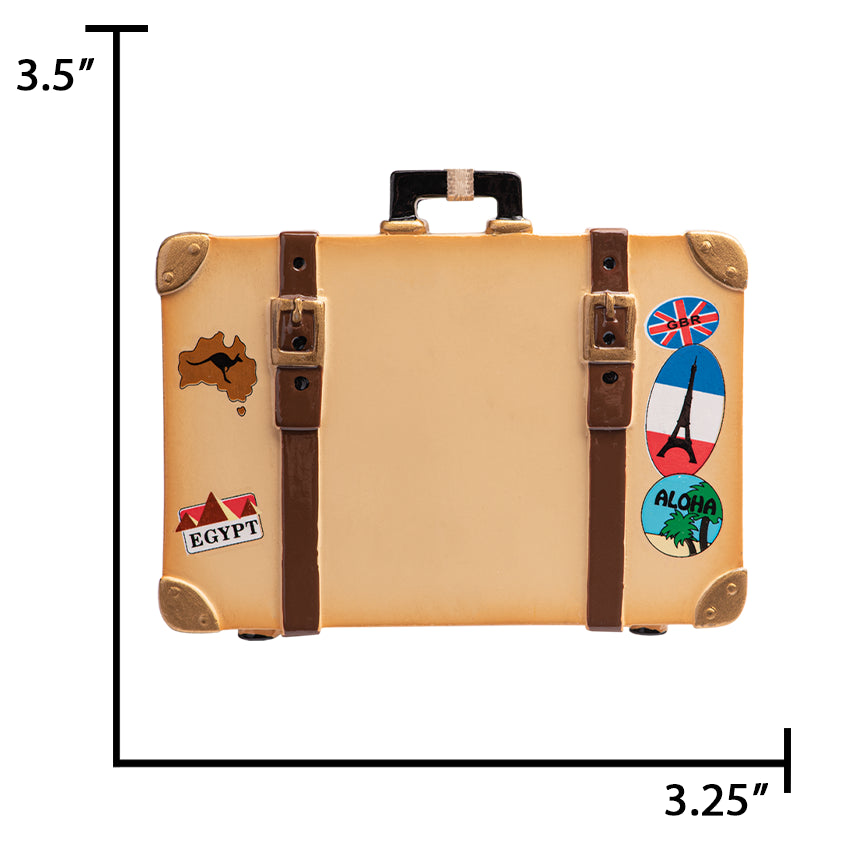 Personalized Travel Trunk Christmas Ornament