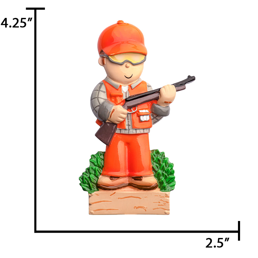 Personalized Hunter Christmas Ornament