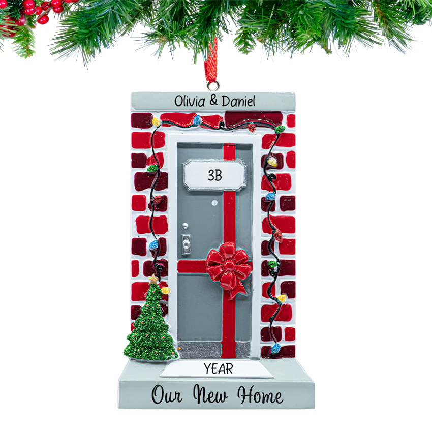 Custom Our New Home Christmas Ornament