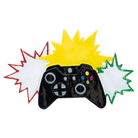 Personalized Gamepad #1 Gamer Christmas Ornament