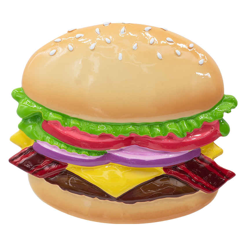 Personalized Burger Christmas Ornament