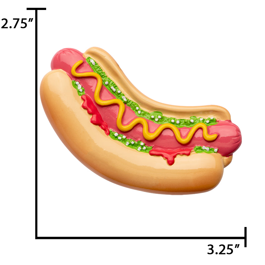 Personalized Hot Dog Christmas Ornament