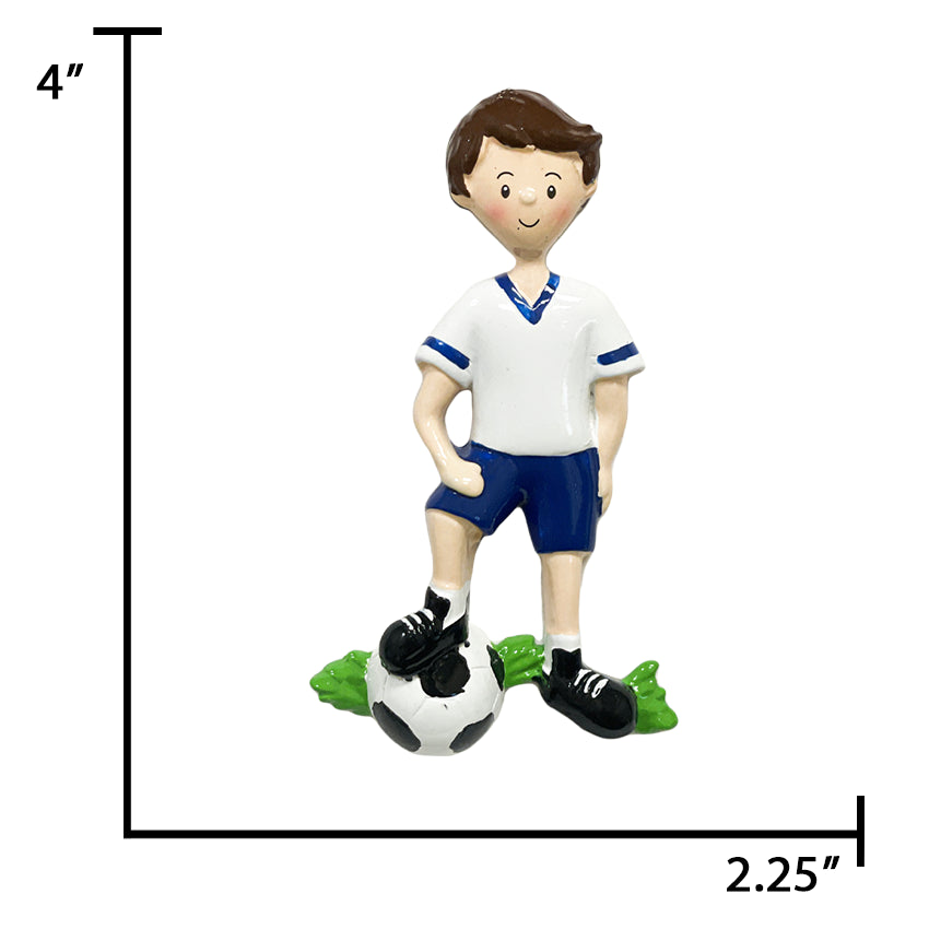 Soccer Boy Christmas Ornament / Personalized Player 2025