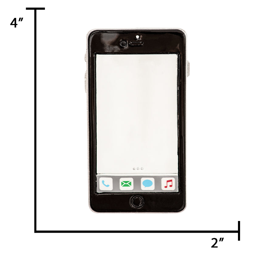 Personalized Cell Phone Christmas Ornament