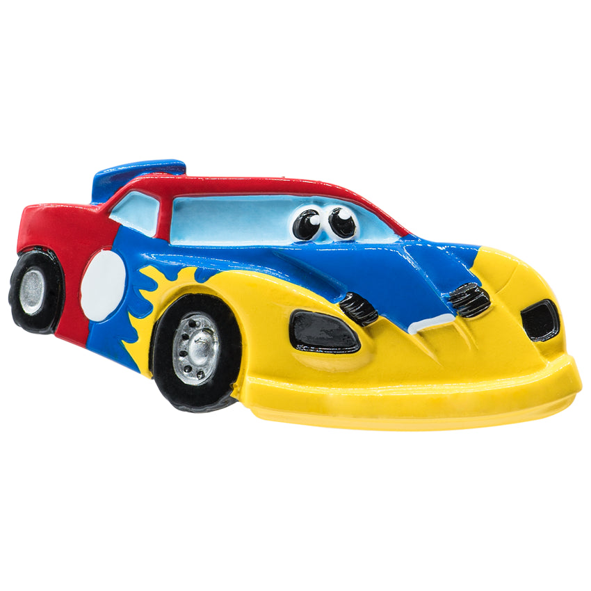 Personalized Race Car Christmas Ornament