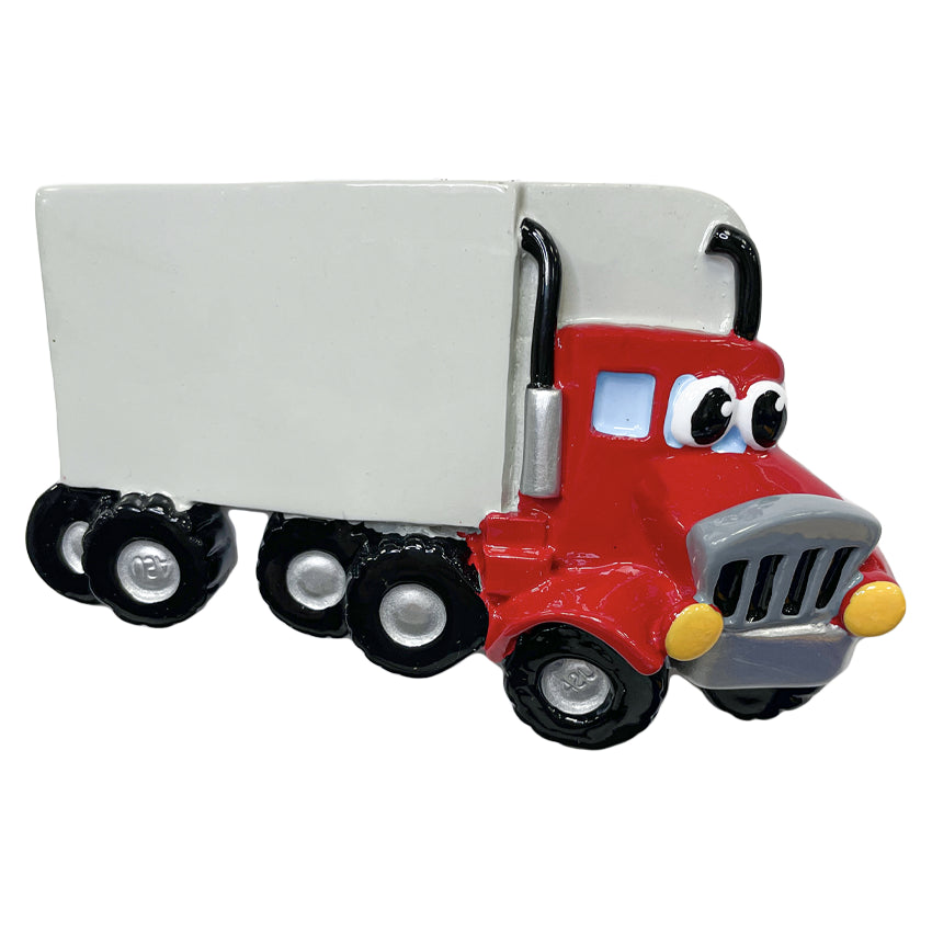 Personalized Truck Christmas Ornament