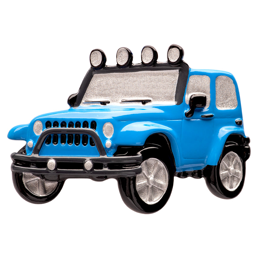 Custom 4X4 Christmas Ornament Off-Road / SUV Car