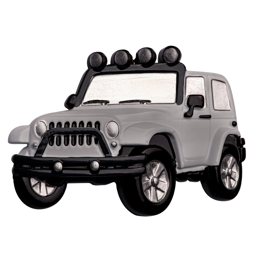 Custom 4X4 Christmas Ornament Off-Road / SUV Car