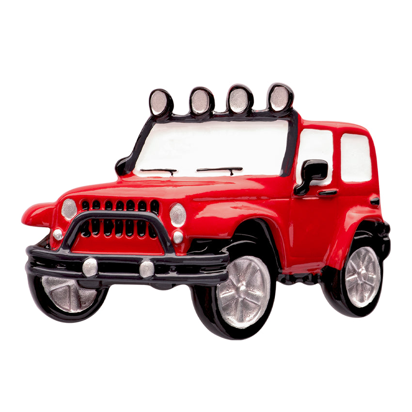 Custom 4X4 Christmas Ornament Off-Road / SUV Car