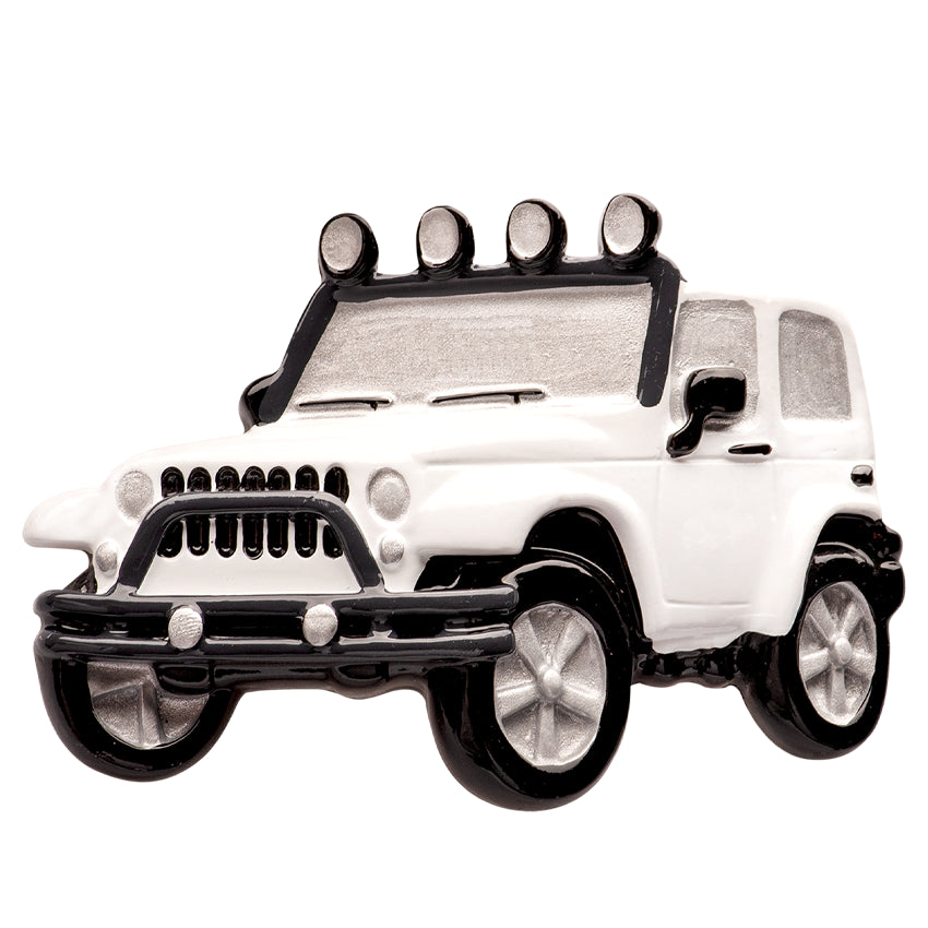 Custom 4X4 Christmas Ornament Off-Road / SUV Car