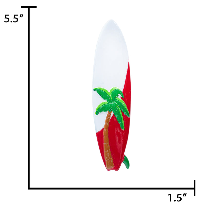 Personalized Surfboard Christmas Ornament