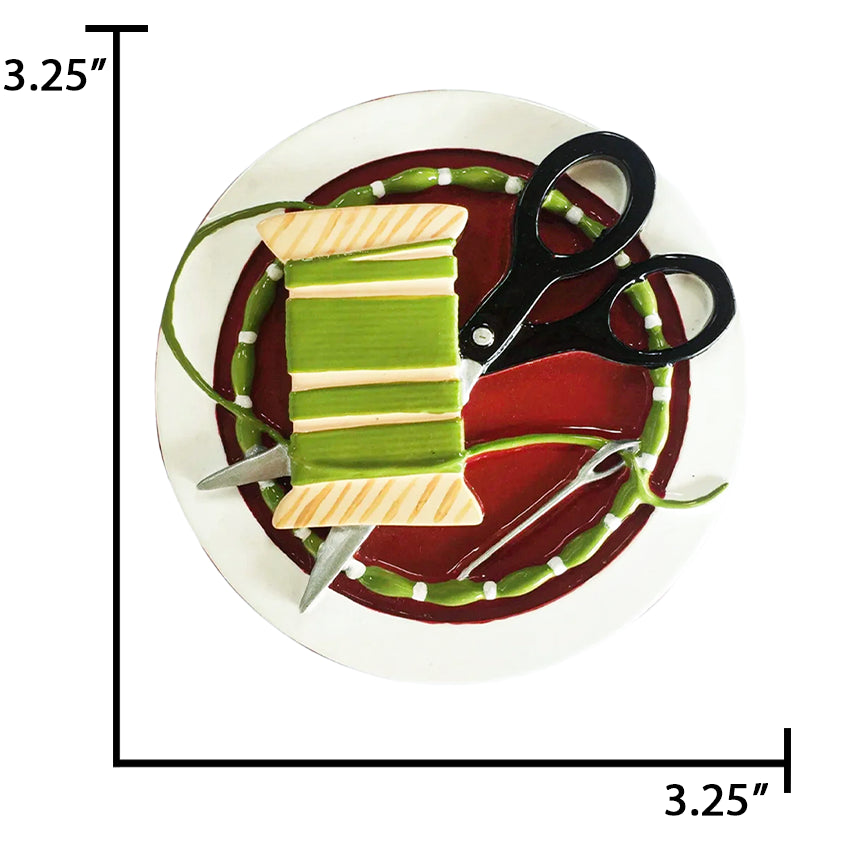 Personalized Sewing Christmas Ornament - Gift to Tailor