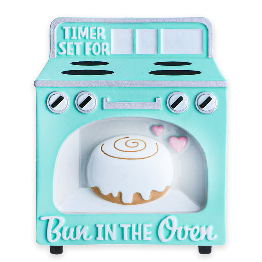 Personalized Bun in the Oven Christmas Ornament