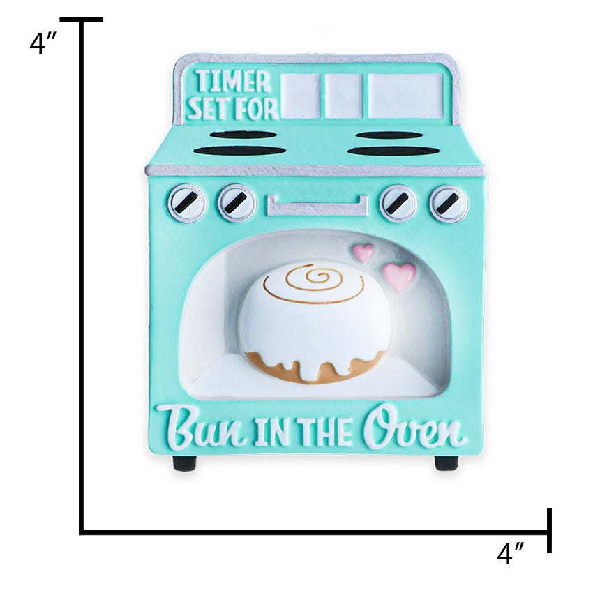 Personalized Bun in the Oven Christmas Ornament