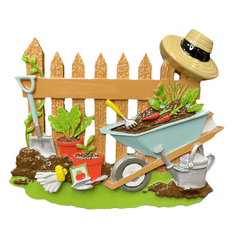 Personalized Gardening Christmas Ornament for Gardeners Plant Lover