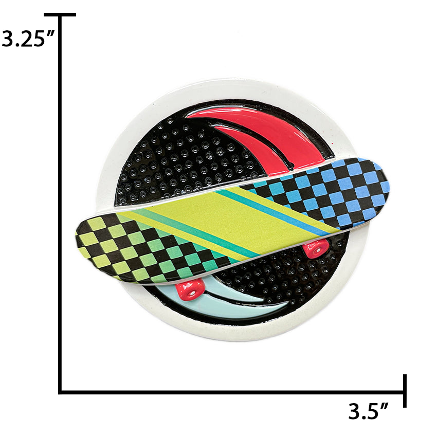 Personalized Skateboard Christmas Ornament 2025