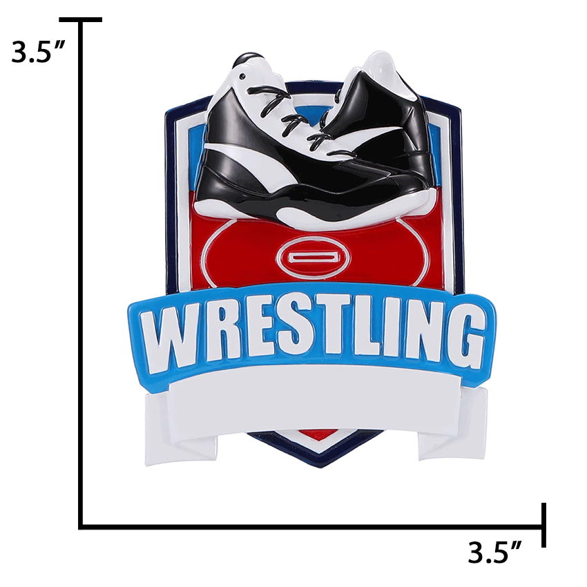 3D Wrestling Christmas Ornament / Personalized 2025