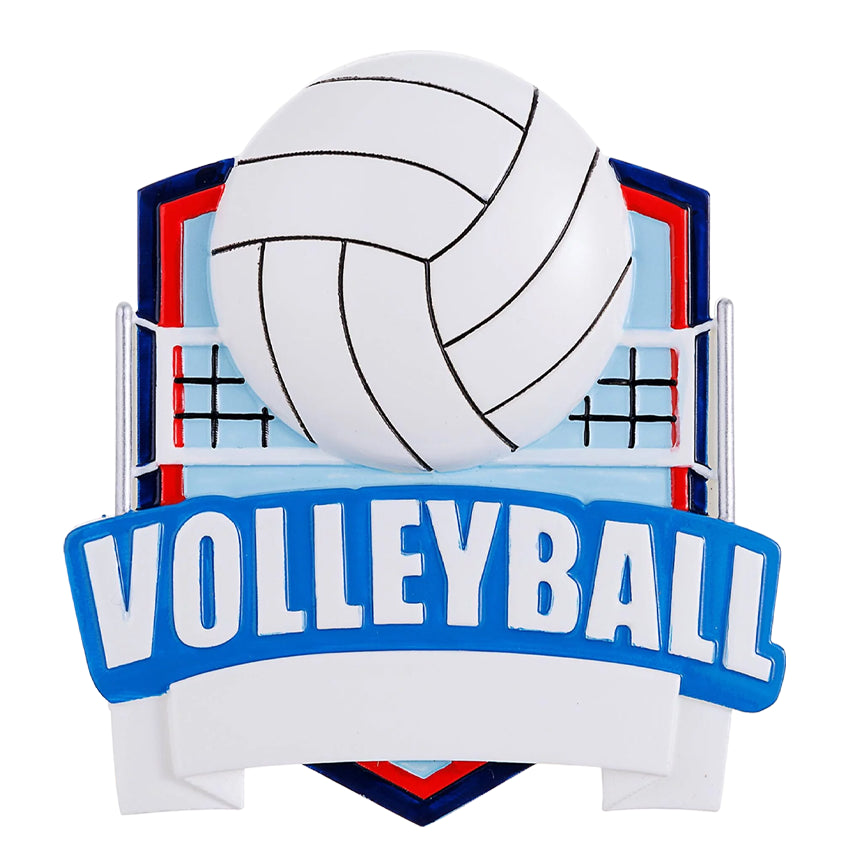 Personalized 3D Volleyball Ball Christmas Ornament 2025