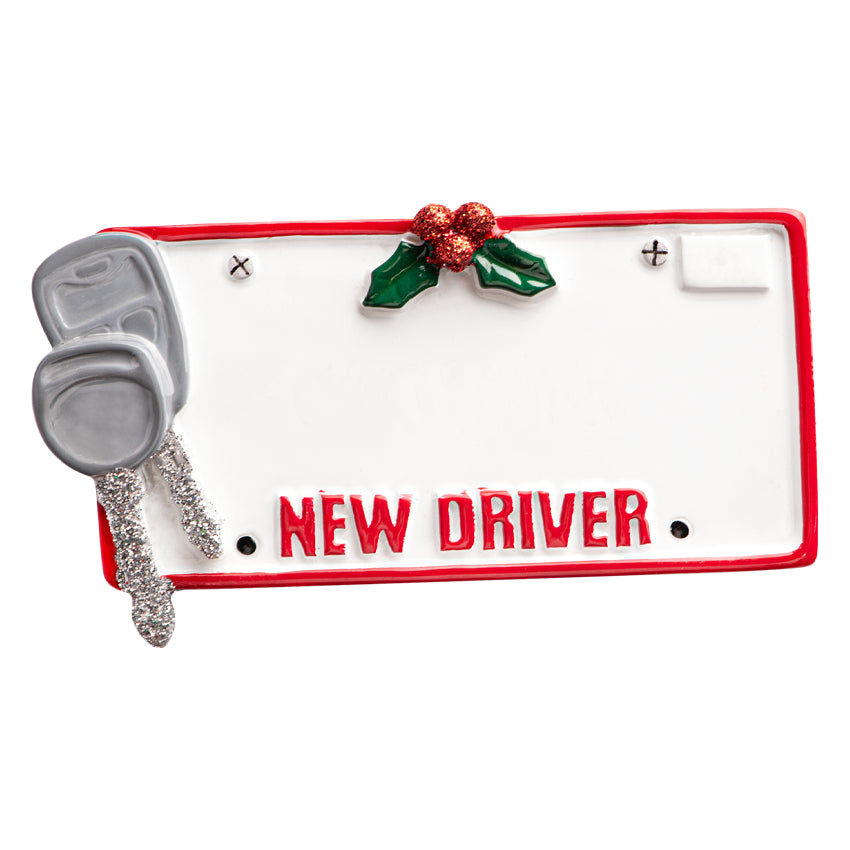 Custom Driver's License Christmas Ornament