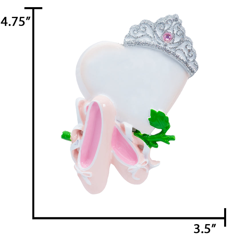 Personalized Girl Ballet Christmas Ornament - 2025