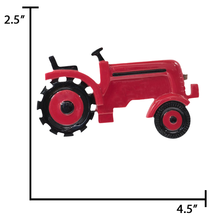 Personalized Tractor Christmas Ornament - Agriculture Farming Gift