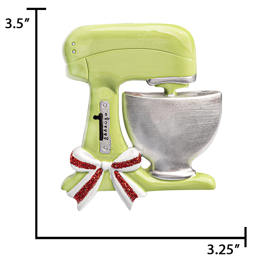 Personalized Mixer Christmas Ornament
