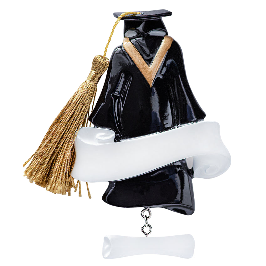 Personalized Graduation Gown Christmas Ornament / School,Name,Year
