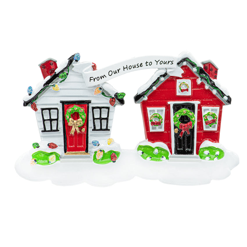 Personalized Neighbor Christmas Ornament - New Home