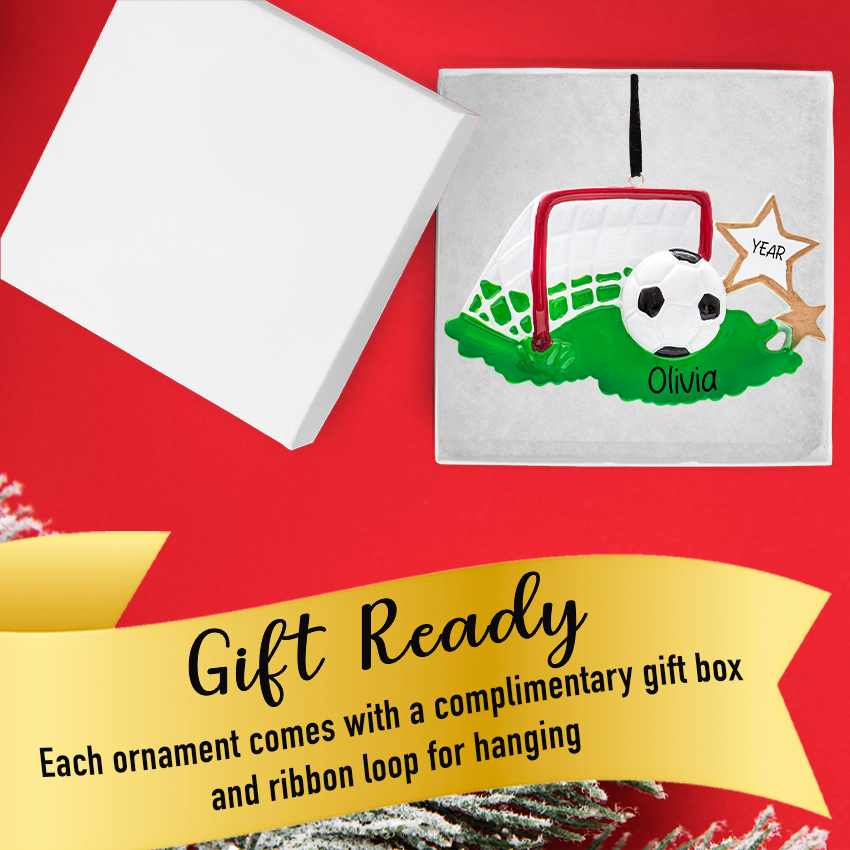Soccer Goalkeeper Christmas Ornament 2025