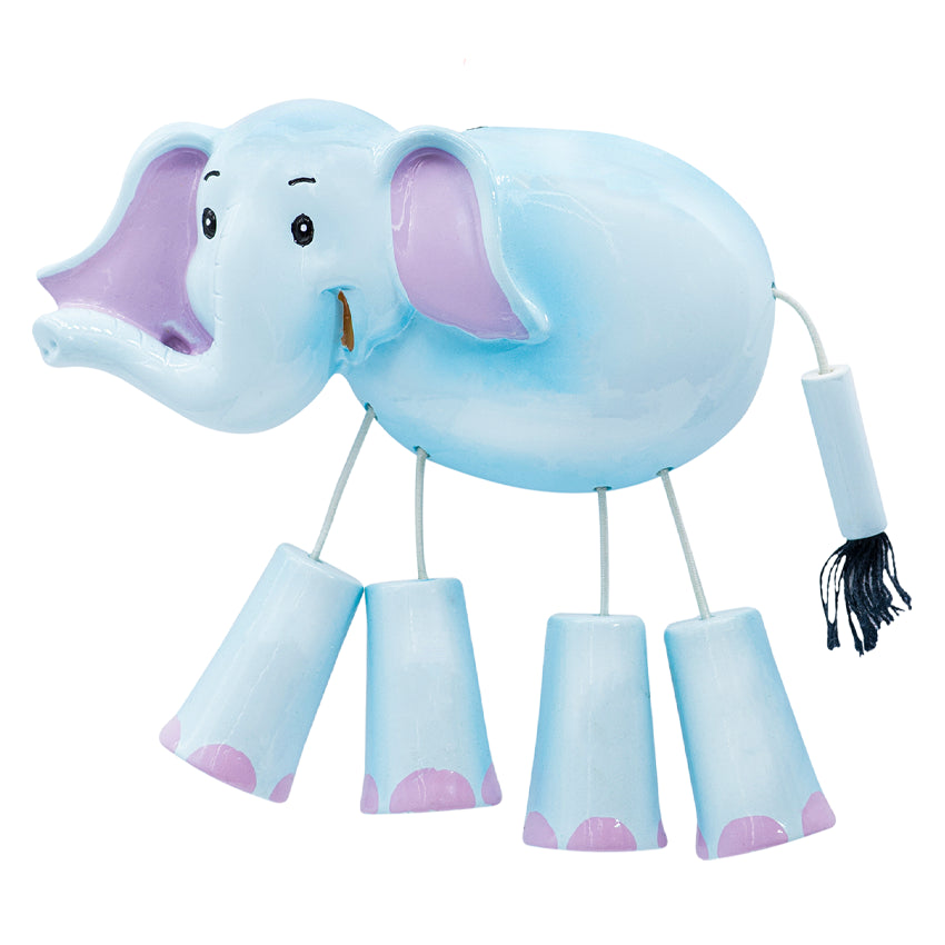 Personalized Elephant Christmas Ornament