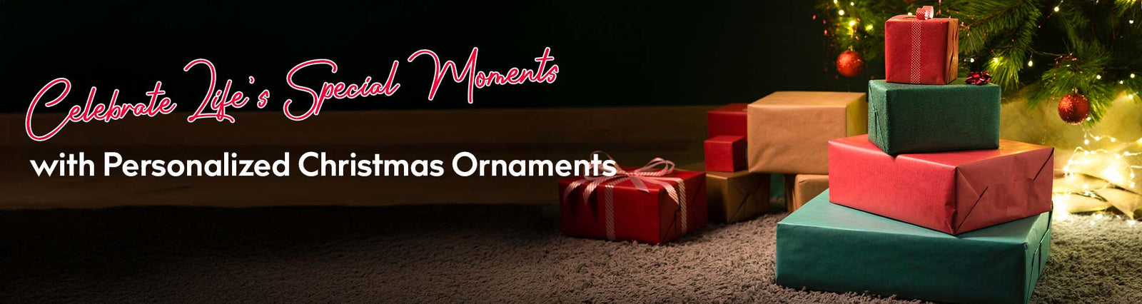 Celebrate Life’s Special Moments with Personalized Christmas Ornaments