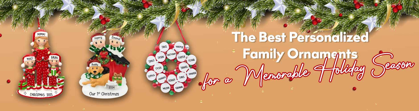 The Best Personalized Family Ornaments for a Memorable Holiday Season