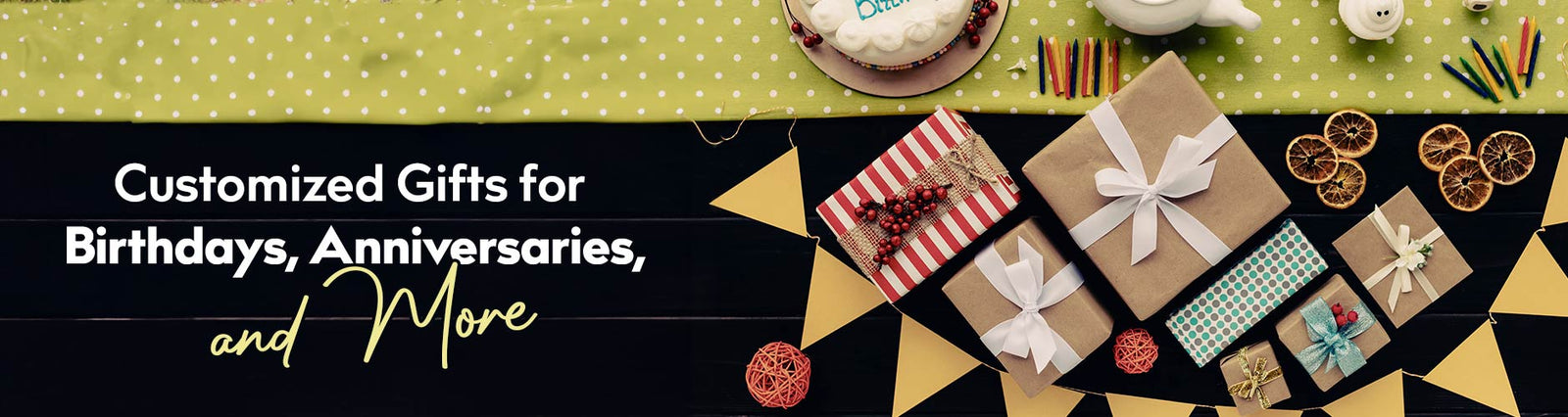Customized Gifts for Birthdays, Anniversaries, and More
