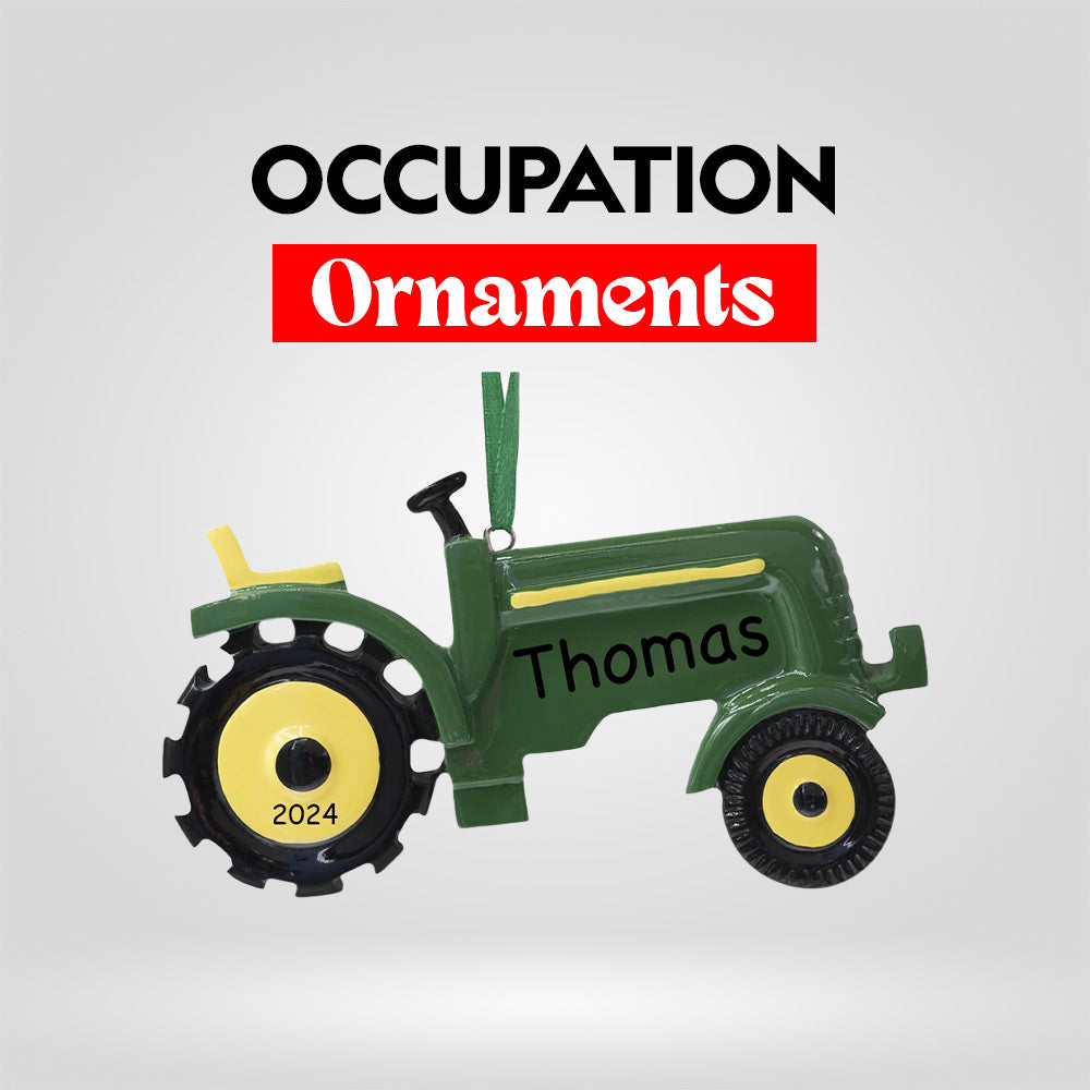 All Occupation Ornaments at Giftshopie. There is no missing occupation in our shop.