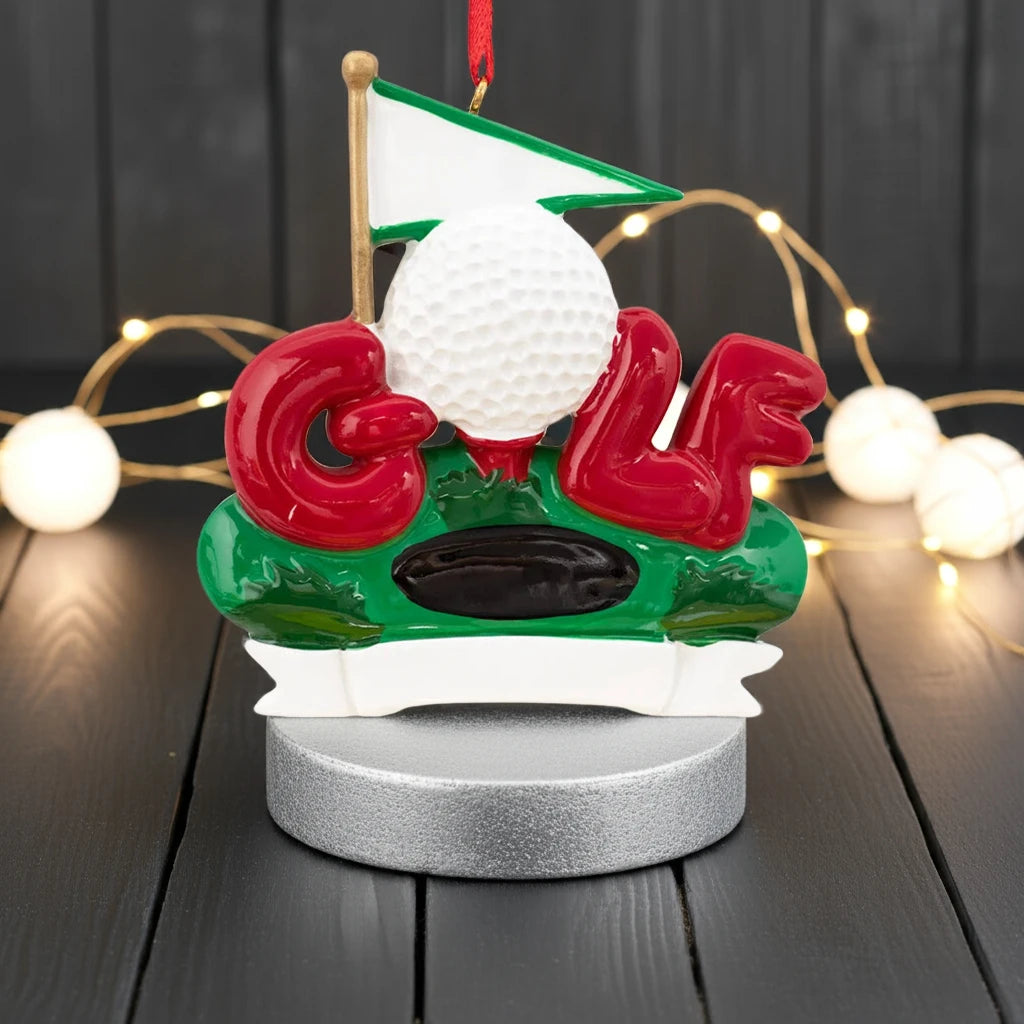 Personalized Golf Ornaments at Giftshopie!