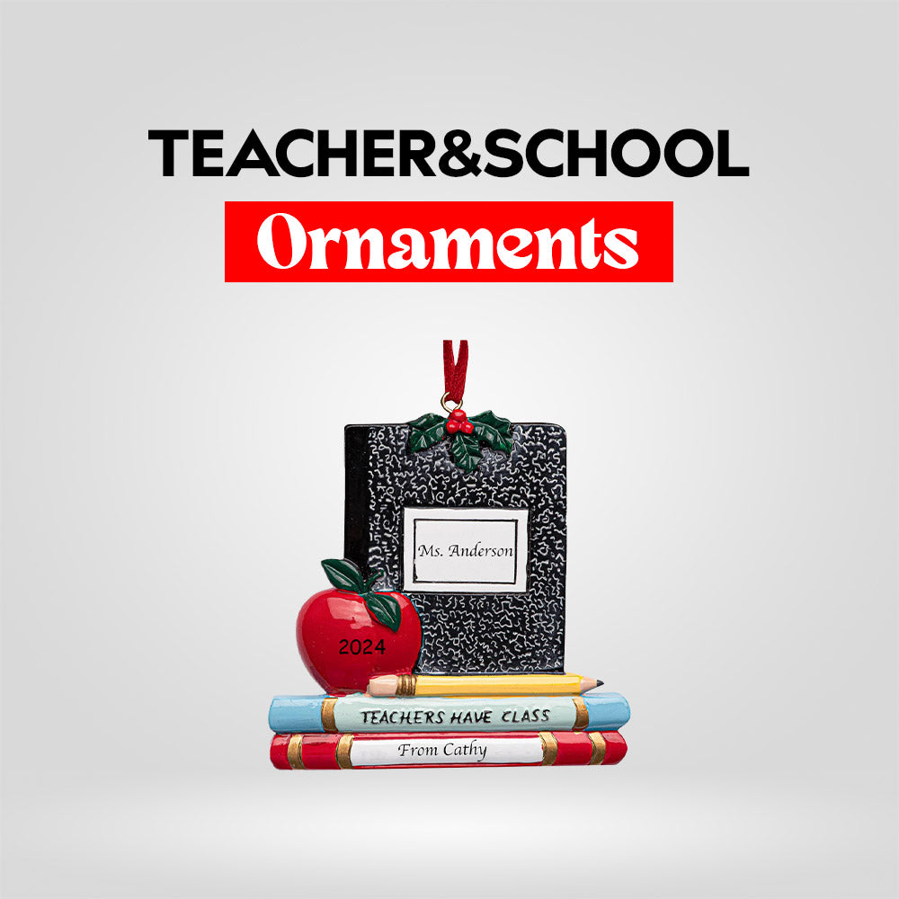 Teacher & School Ornaments