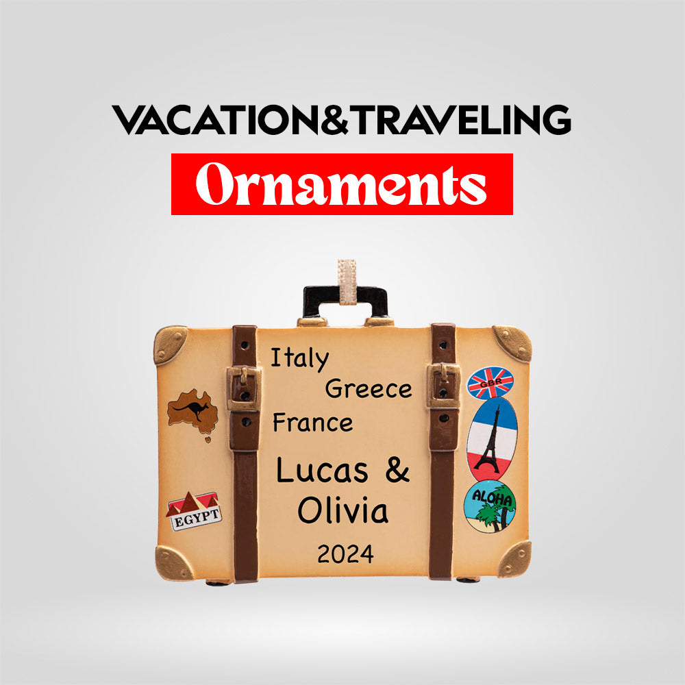 Vacation & Travelling Ornaments