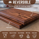 Personalized Cutting Board and Display Stand